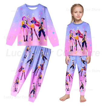 K-Pop Demon Hunters Kids Pajama Set 1