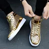 2023 Spring Hot Sale Mans Casual Shoes Non-slip Sports Outsole Men Fashion Boots Light High-top Wear-resistant Male Sneakers