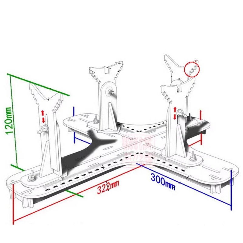 DIY tool belt scale painting display laminate aircraft model assembly bracket support simulation aircraft model building kits airplane model
