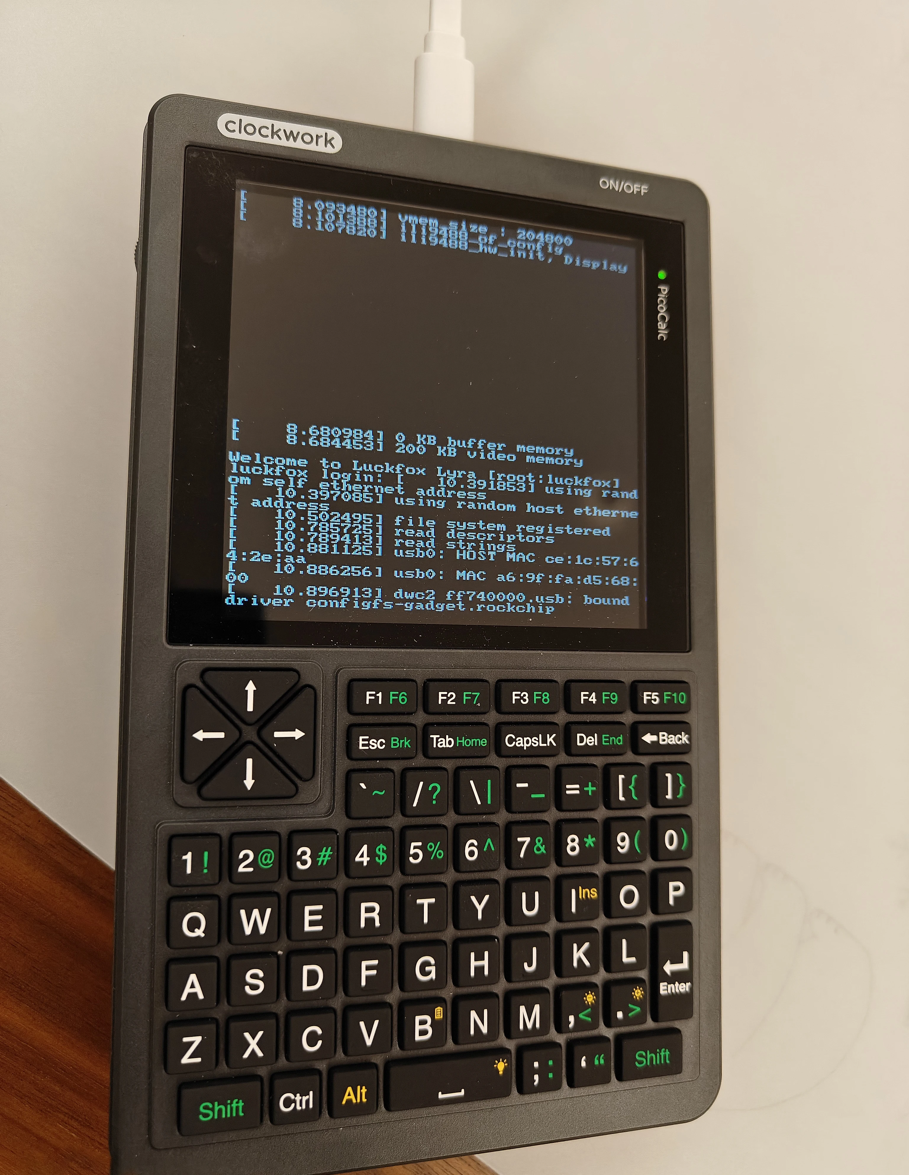 その他ノートPC本体 clockwork PicoCalc Kit Pico-H 264KB Clockwork PicoCalc kit / PCH264B