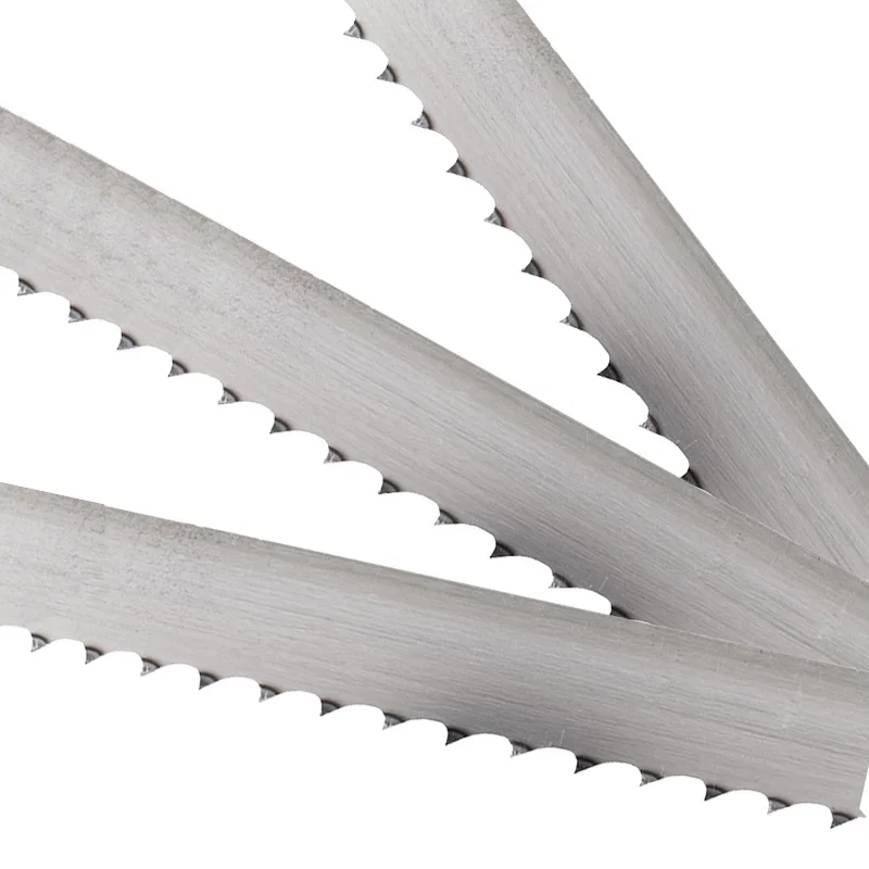 

durable steel 1870 mm meat and bone cutting butcher band saw blade for machine Fast cutting Frozen meat shop bone saw blade