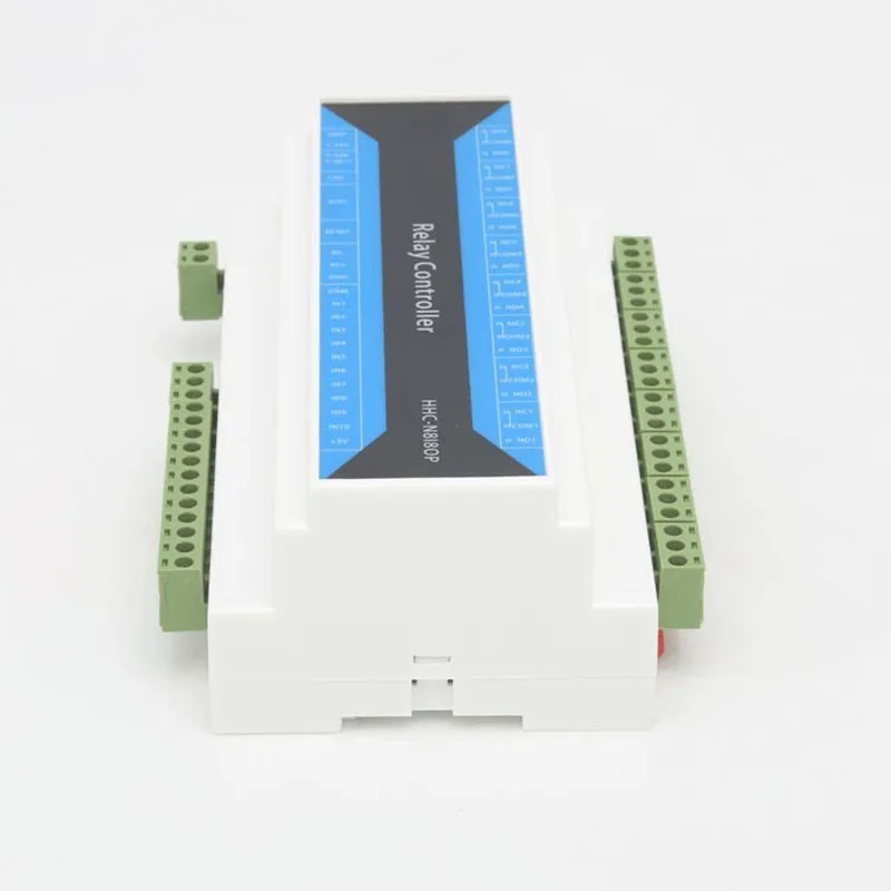 Modulo Relè Di Rete Ip Ethernet Industriale A 8 Canali Dispositivo Di Controllo Remoto Da Ethernet A Rs485 Relè Bistabile Modbus Tcp