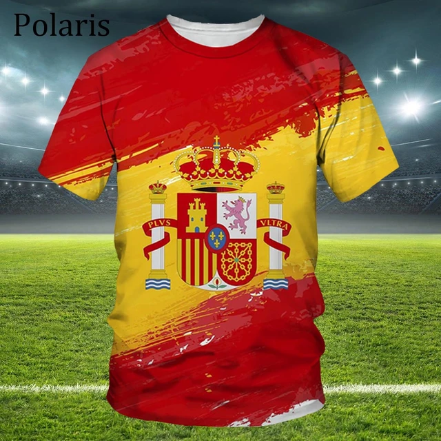 Spain Football Clothing, Basketball Soccer Tees