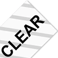 Black on Clear