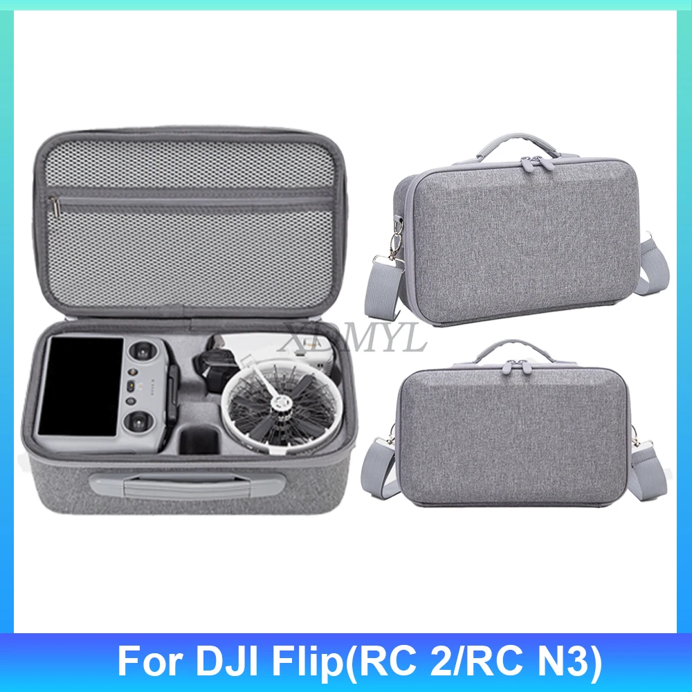 Protective Carrying Case DJI Flip Drop-resistant Shoulder Storage Bag DJI RC 2/RC N3 Drone Accessories
