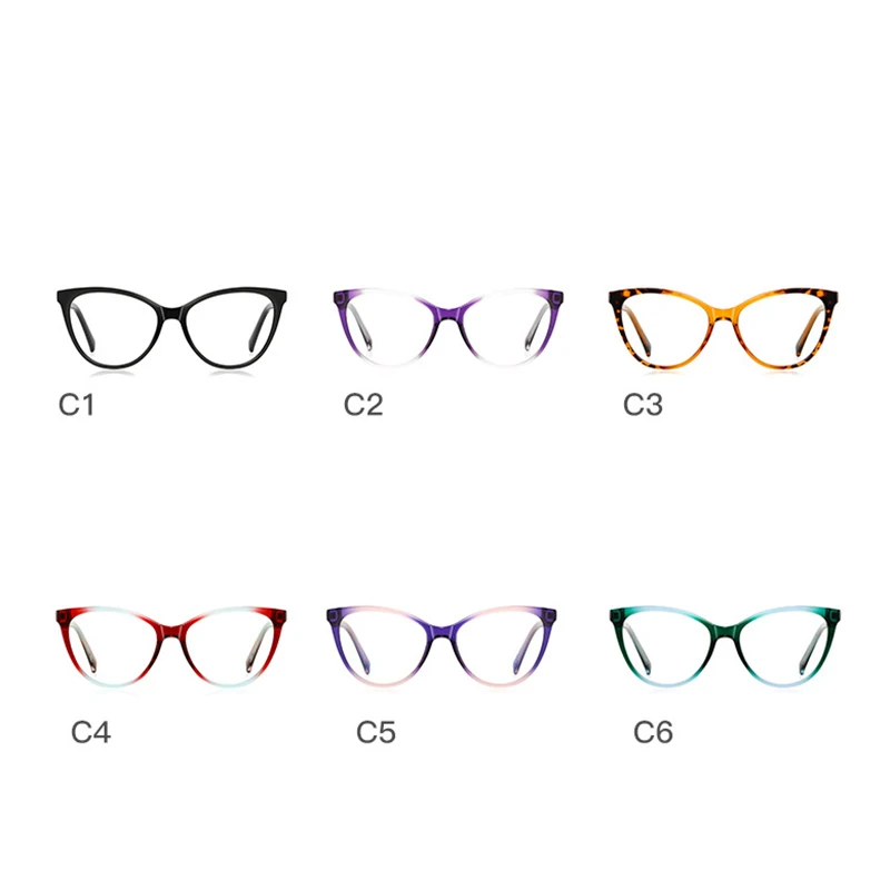 New Wavy Leg Photochromic Myopia Glasses Women Tr90 Purple Round Nearsighted Eyelasses -0.5 -1.75 -2.25 -3.0 -3.25 -4.0 -6.0 4
