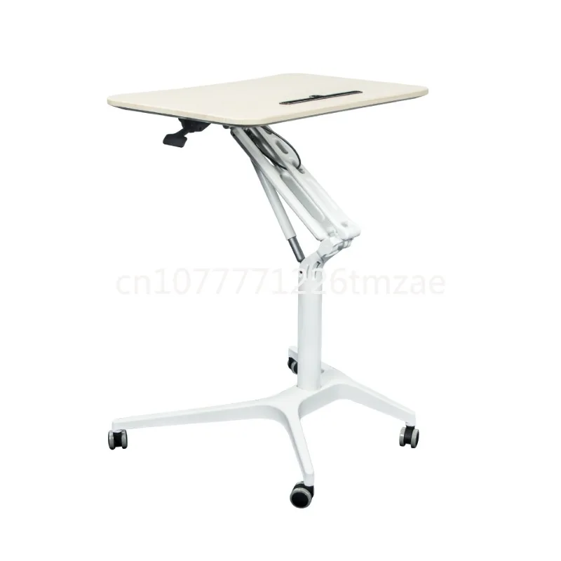 Manual-Liftable-Computer-Desk-Multi-Function-Pneumatic-Lifting-Table ...