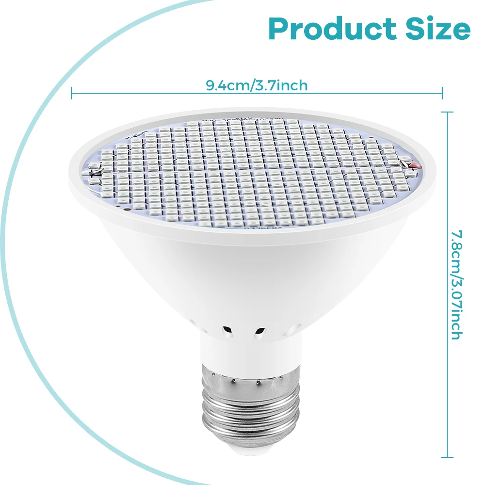 Full Spectrum LED Grow Light Bulb