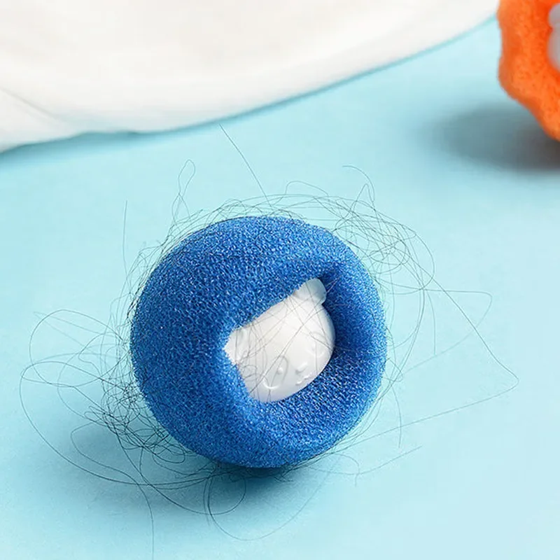 Lint Remover Pet Hair Remover Clothes Lint Remover Hair Remover Washing Balls Sponge Laundry Ball Lint Remover for Clothing Washing Machine Cleaning Ball Cat Hair Remover Dog Removes