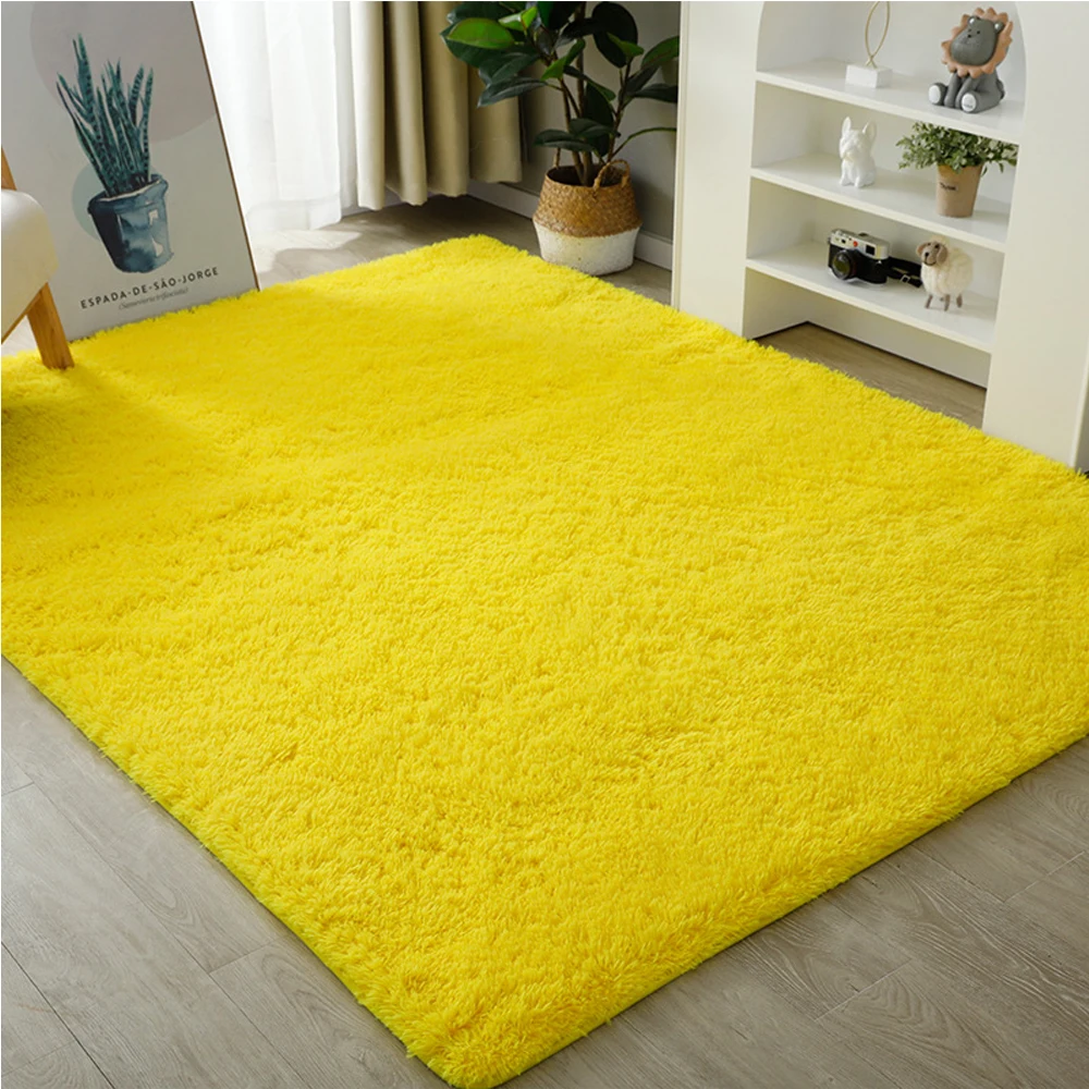Indoor Decor Soft and Comfortable Plush Living/Bed/Baby/Study Room Carpet Floor Mats For Home Size：140cmx200cm