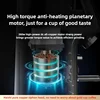 Hauswirt G1 Travelling Edge Bean Grinder Commercial Quantitative Coffee Electric Grinder Italian Mill Automatic Household 220V 5