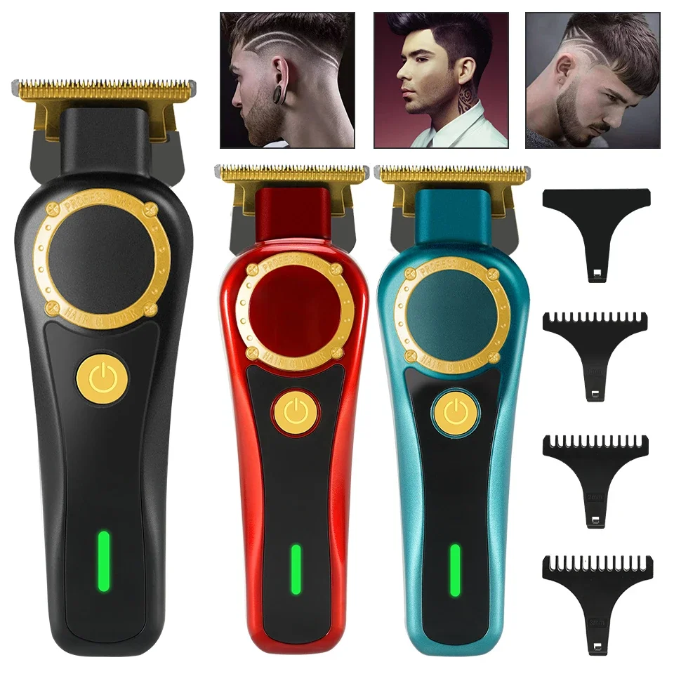 Description Picture 2 of itemHair Cutting Machine Professional Electric Hair Trimmer Cordless USB Rechargeable Hair Clippers Grooming Kit For Men