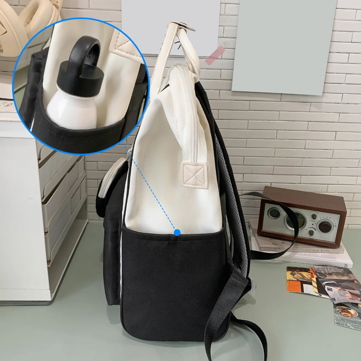 Schoolbag Female College Student Japanese College Style Backpack Backpack Male Junior High School Large-Capacity Computer Bag