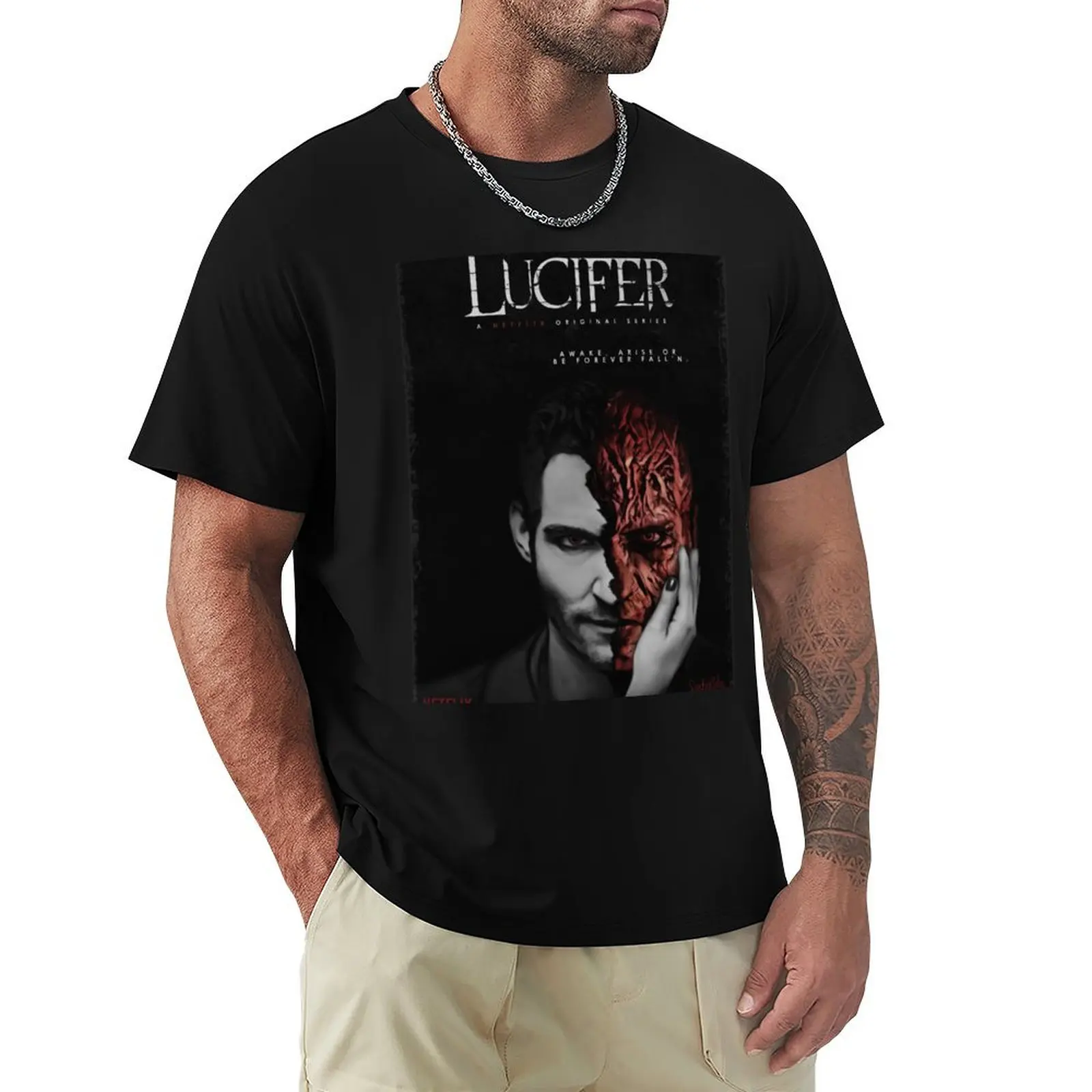 

king of hell T-Shirt vintage shirts graphic tees Men's t shirts