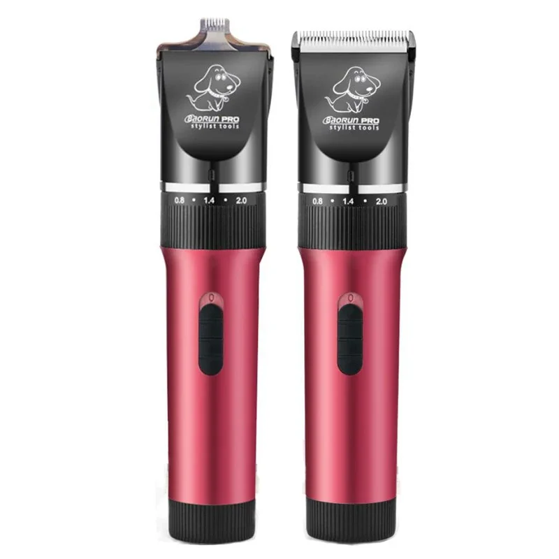 Professional Rechargeable Pet Hair Clipper Set