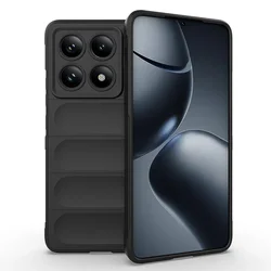 Luxury Soft Shell Shock - Absorbing Business Phone Case - Xiaomi 14C (Black)
