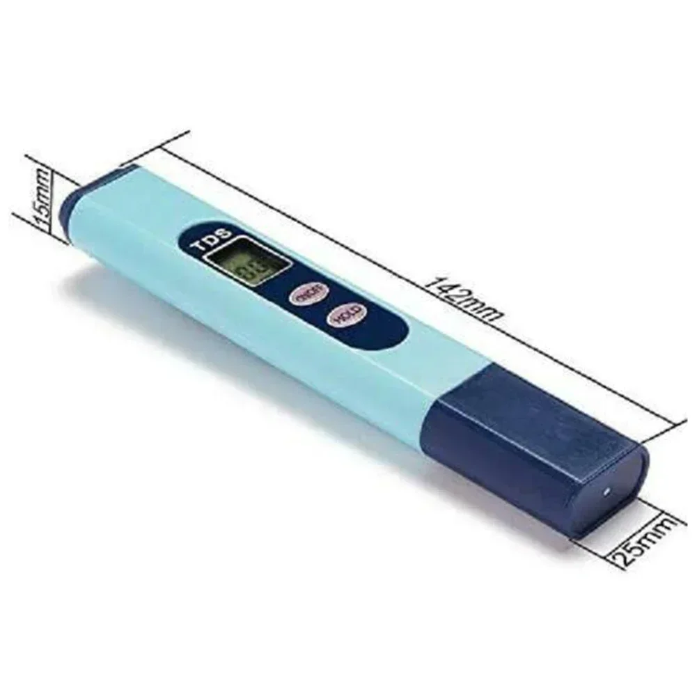 Digital Water Tester PH Meter Digital Salinity Test Pen 0-9990ppm Measurement Water Quality Tester For Aquarium Swimming Pool