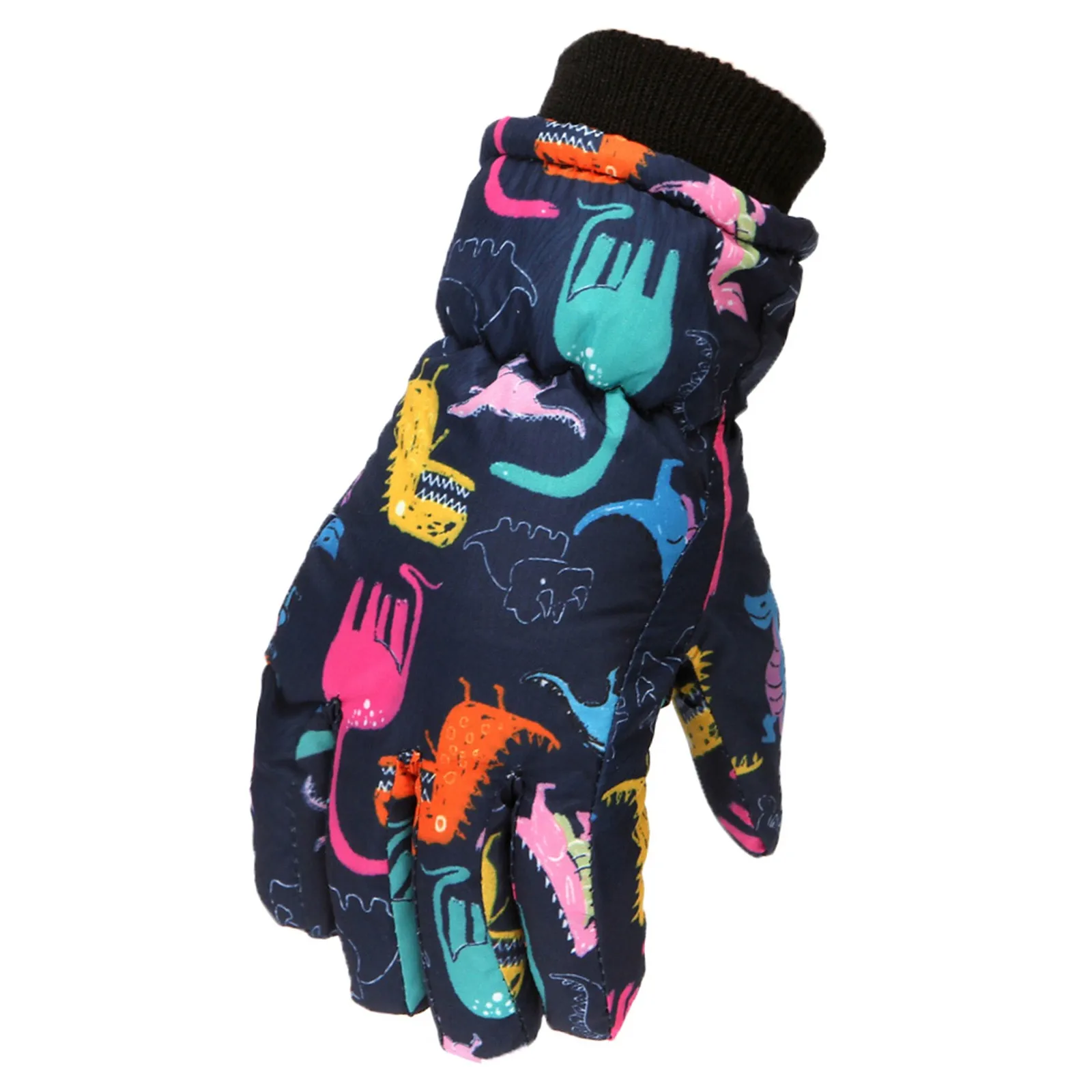 Snow Gloves Outdoor Skating Kids Ski Winter Gloves Toddler for Cold Weather Warm Thermal M/L