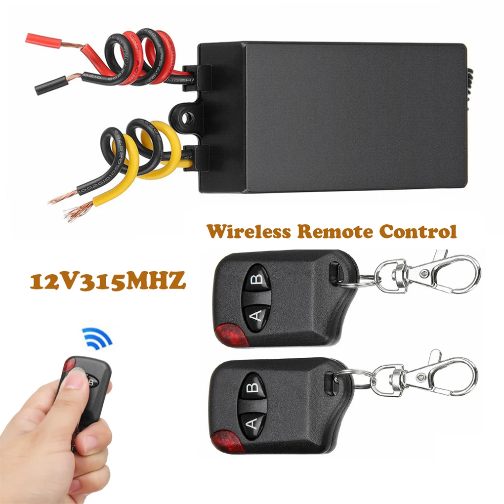 

Boat on/off Remote Control Switch Relay Receiver Kit Home Appliances Landscaping DC 12V Controller Button Operation Lighting