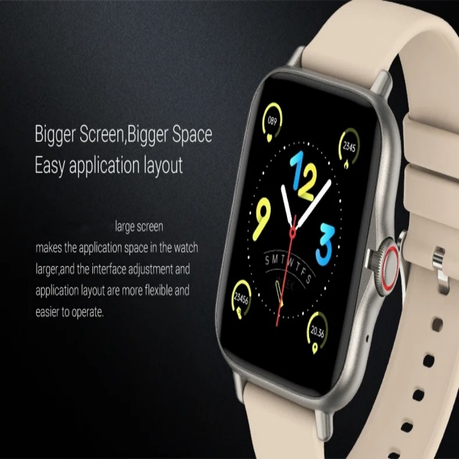 New Smartwatch Android Phone 1.44” Inch Color Screen Bluetooth Call Calories Heart Rate Monitoring Sports Smart Watch Women Men
