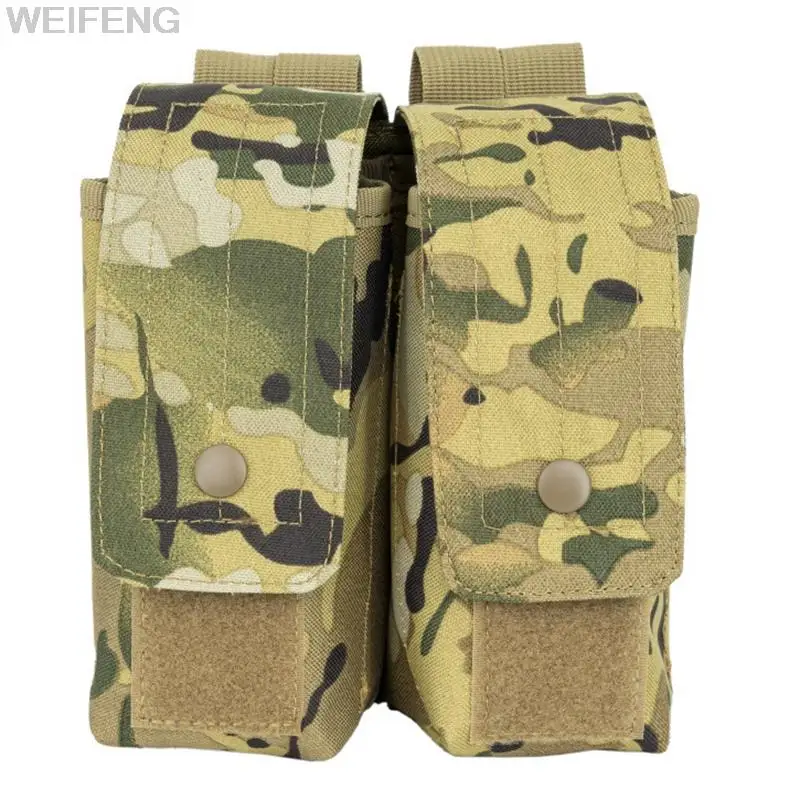

FG Color Double 7.62/5.56mm Magazine Pouch for AK 47 M4 AR15 Gun Molle Mag Bag Cartridge Holder Military Hunting Airsoft Pouch