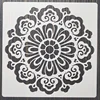 20*20Cm Geometric Mandala DIY Layering Stencils Wall Painting Furniture Scrapbook Coloring Embossing Album Decorative Template 1