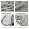 3D Mesh Waterproof Bed Pad - Washable Breathable Cool Quick-Drying - Absorbent Incontinence Care for Adults, Seniors & Children 4