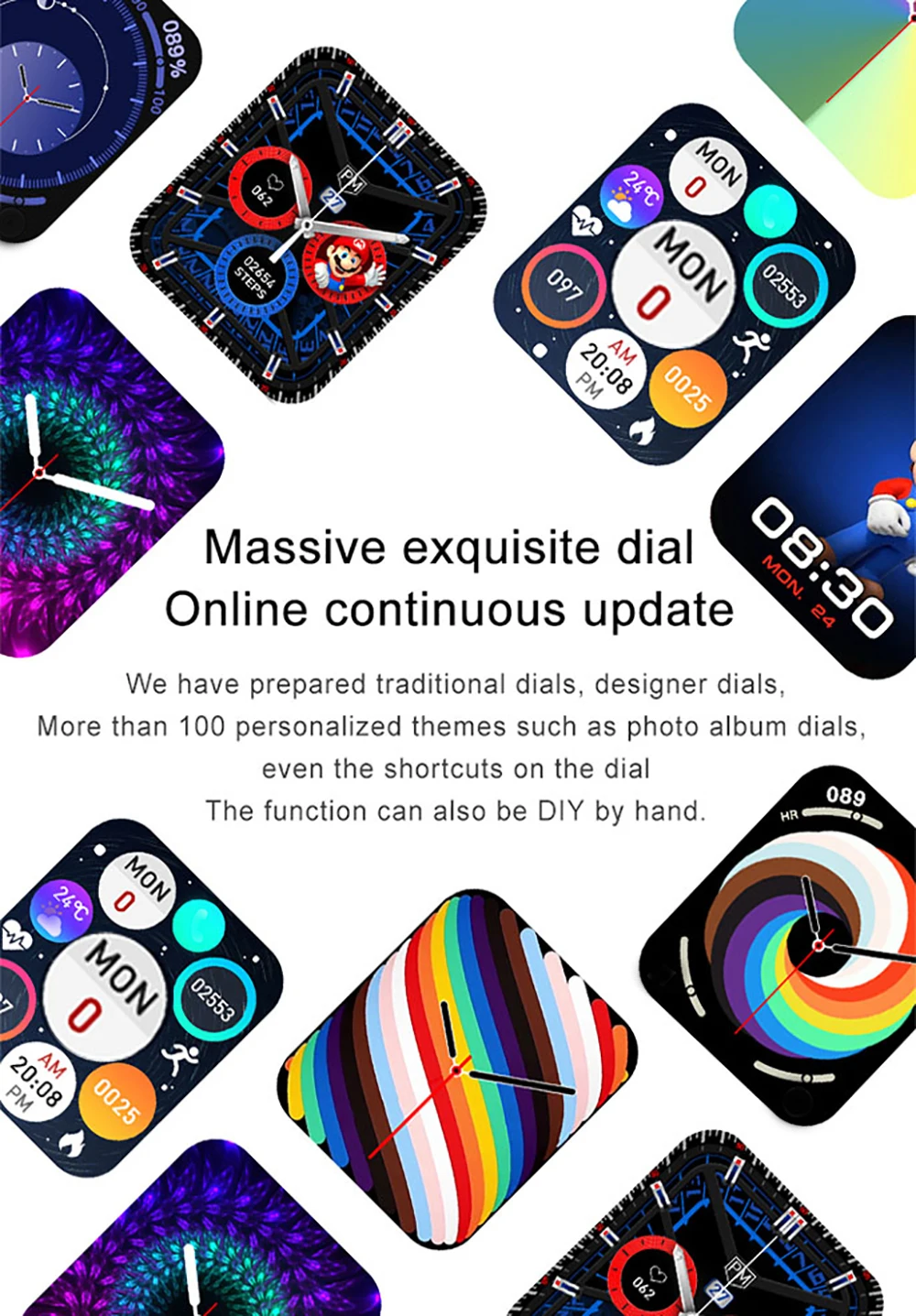 Ʈ ġ T500  ȭ  ڵ ƮϽ  Smartwatch ȵ̵ iOS ȭ PK X8 ƽ VIP 