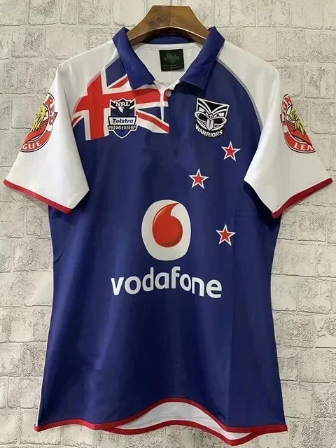 thumbnail image 1 of Camiseta retro visitante de los Canberra Raiders de 1994, talla: S-5XL (nombre y número personalizados), 1 of 5