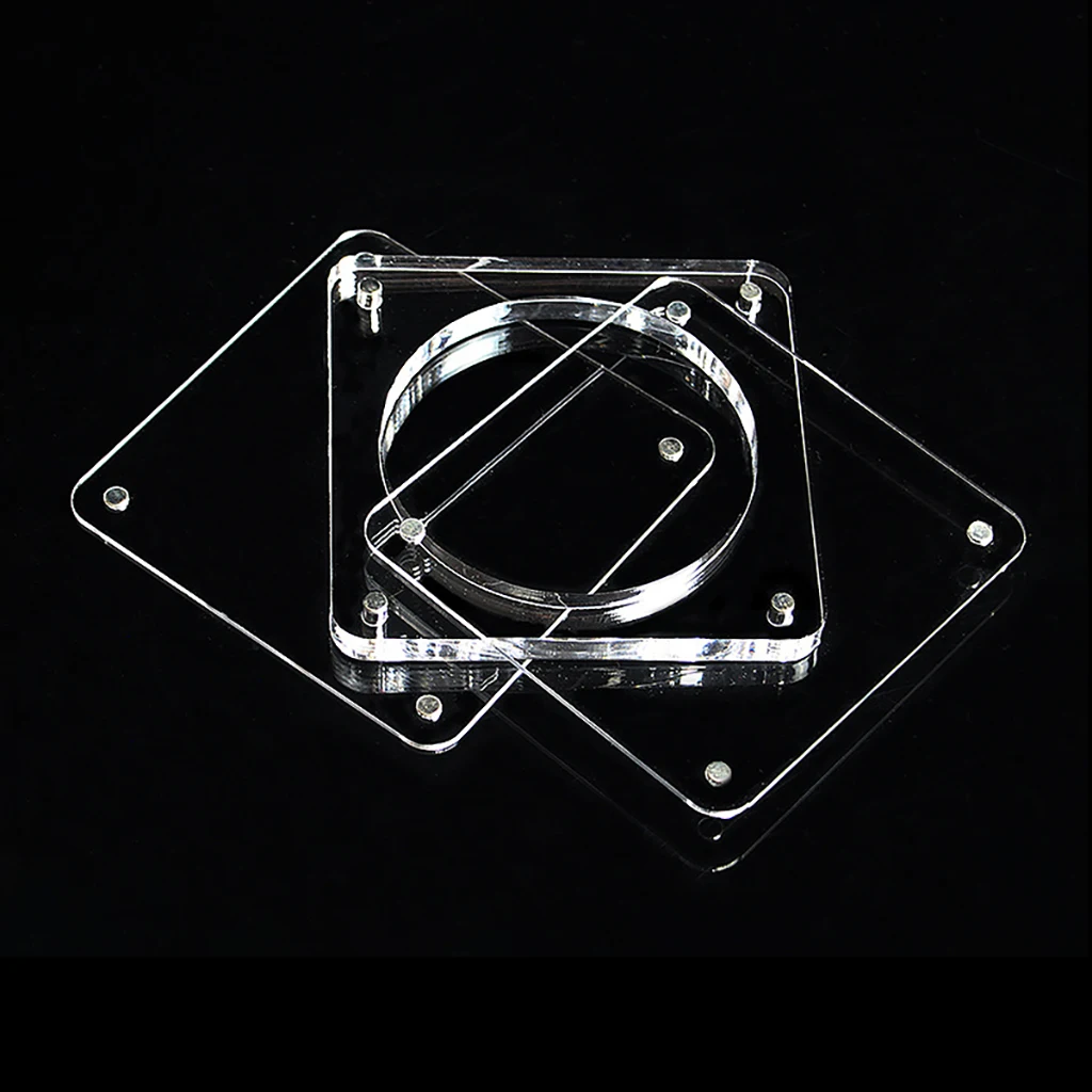 자석 동전 진열대 사각 아크릴 프레임 코인 캡슐 케이스 포함 17/20/25/27/30/33/38/40mm 수집가용 코인 박스