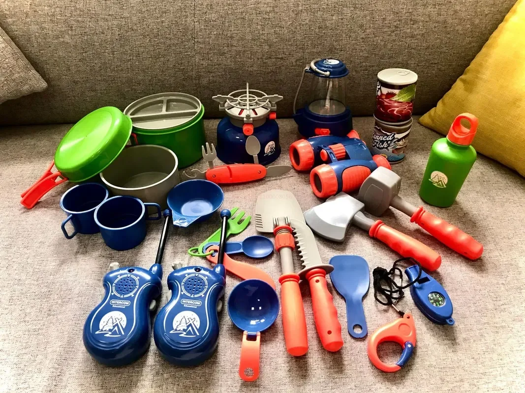 Children Tent Camping Play House Simulation Kitchenware