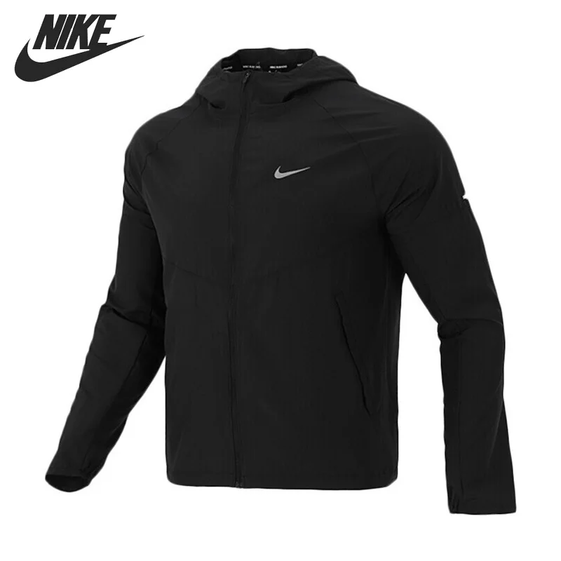 Original New NIKE AS M NK RPL MILER JKT Men's Jacket Hooded Sportswear| | - AliExpress