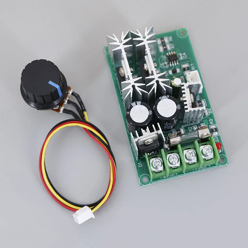 고전력 PWM DC 모터 속도 컨트롤러 스위치 DC 20A 60A 12/24/36/48V 전류 전압 조정기 DC 10-60V PWM 드라이브 모듈 N6