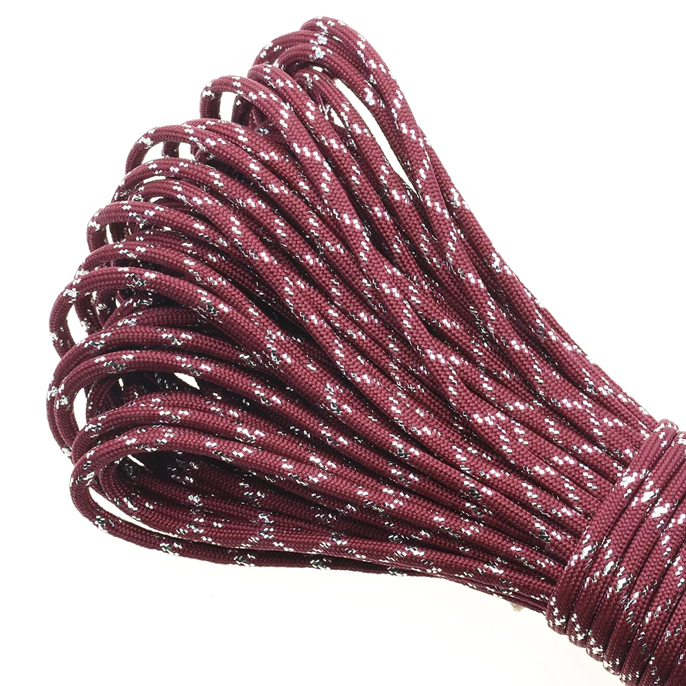Gold & Silver 550 Paracord - Premium Mil-Spec Type III 7-Strand Core, 100 FT, 19 Vibrant Colors