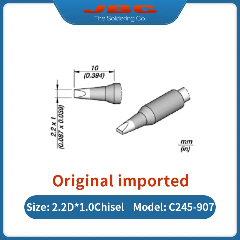 C245908 JBC TOOLS - Punta | cacciavite; 4,8x1,5mm; longlife