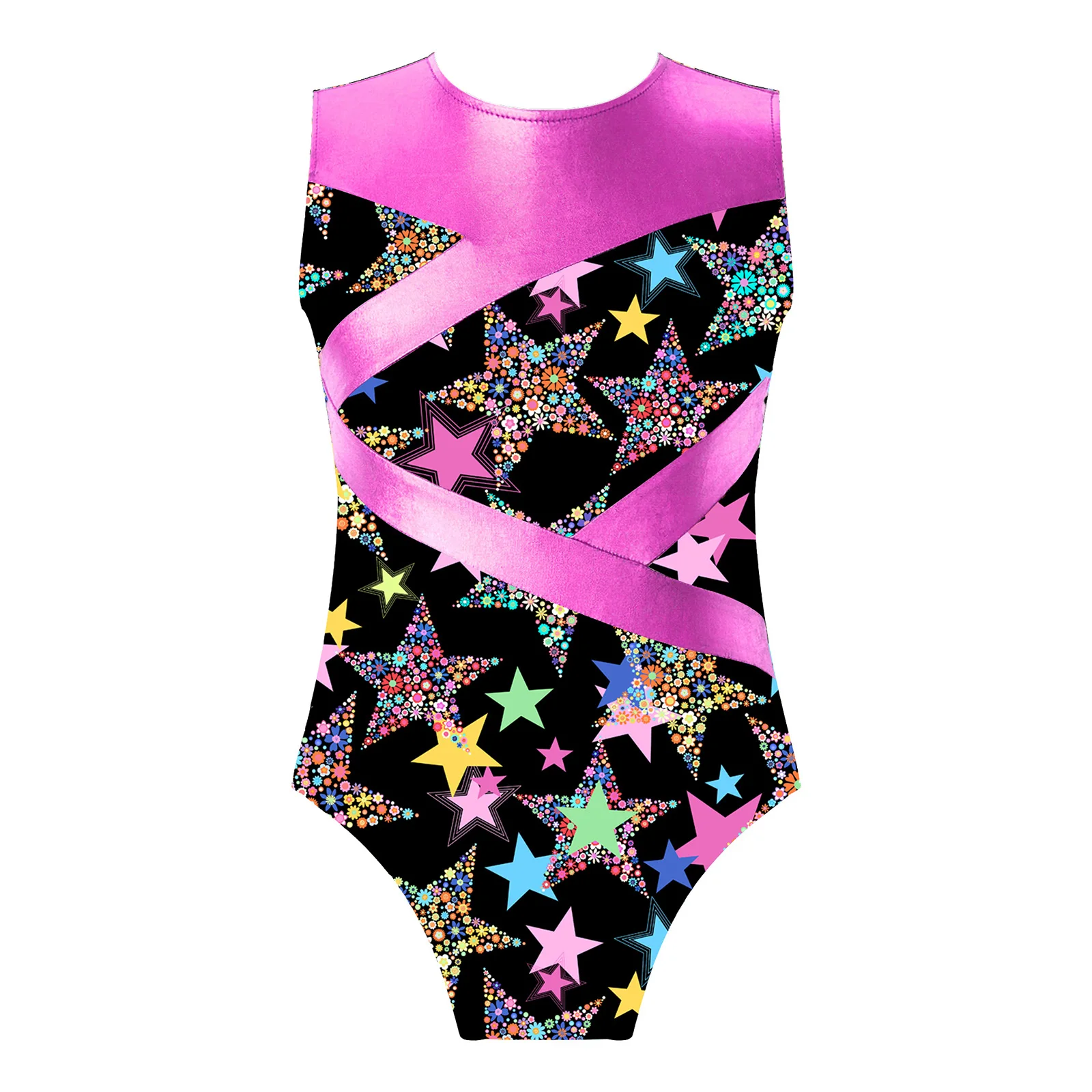 thumbnail image 1 of Traje de baño para gimnasia para niñas, traje de baile de Ballet con lentejuelas, gimnasia rítmica, estampado metálico, trajes de baile clásico, Ropa de baile, 1 of 5