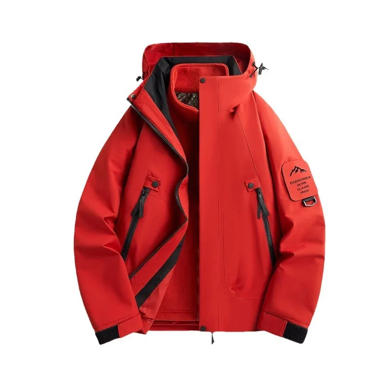 Roupa Neve Outdoor Stormtrooper Women's New 3-in-1 Detachable Windproof Waterproof Ski Mountaineering Clothing Ski Jacket