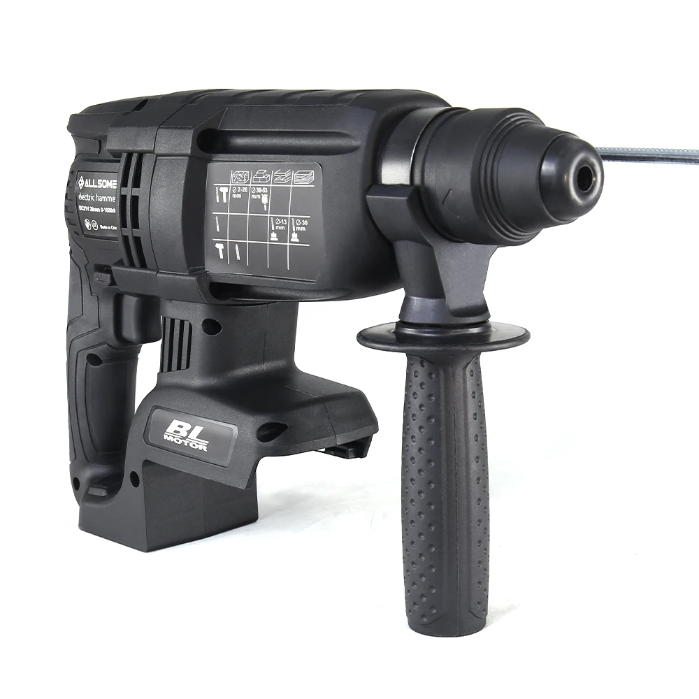 ALLSOME 21V Brushless Cordless 1/2 in. SDS-PLUS Type Rotary Hammer - Tool Only 3