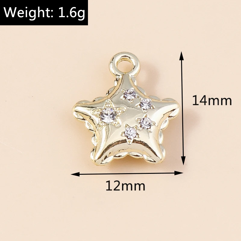 10 stücke Gold Silber Farbe Zarte Kristall Musik Note Charme Musical Anhänger für Halskette Ohrringe DIY Schmuck Machen Zubehör – Detail 11