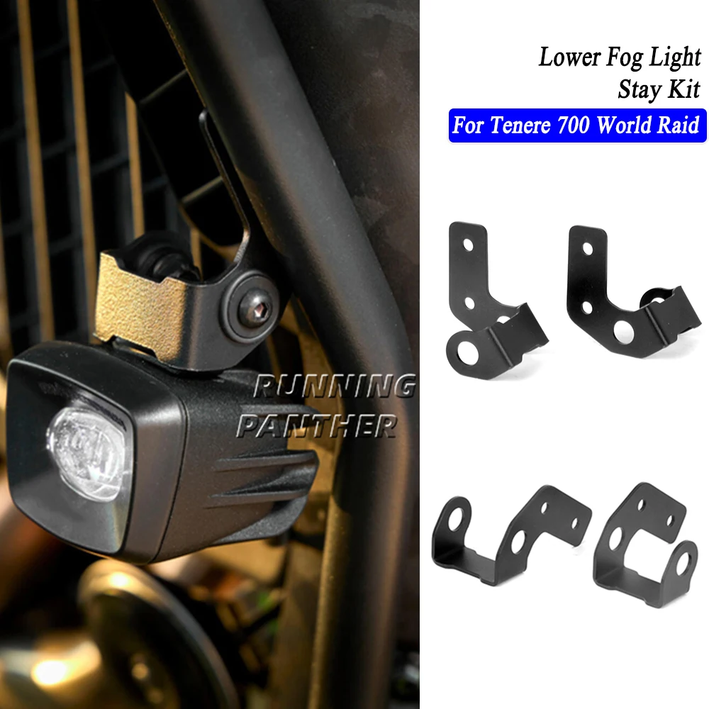 Nowy Uchwyt Muslimate Ruckyatpola Motociclykla Dolny Wspornik Lampy Muslimdo Yamaha Tenere 700 World Raid T700 World Raid