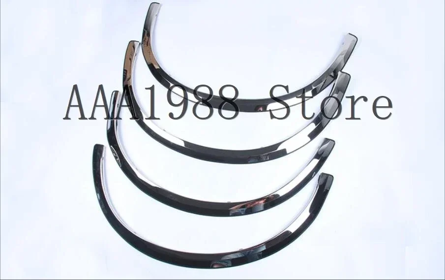 닛산 X-트레일 루즈 2017 2018 2019 2020 2021 자동차 스타일링 스테인레스 스틸 자동차 휠 눈썹 트림 스트립 트림