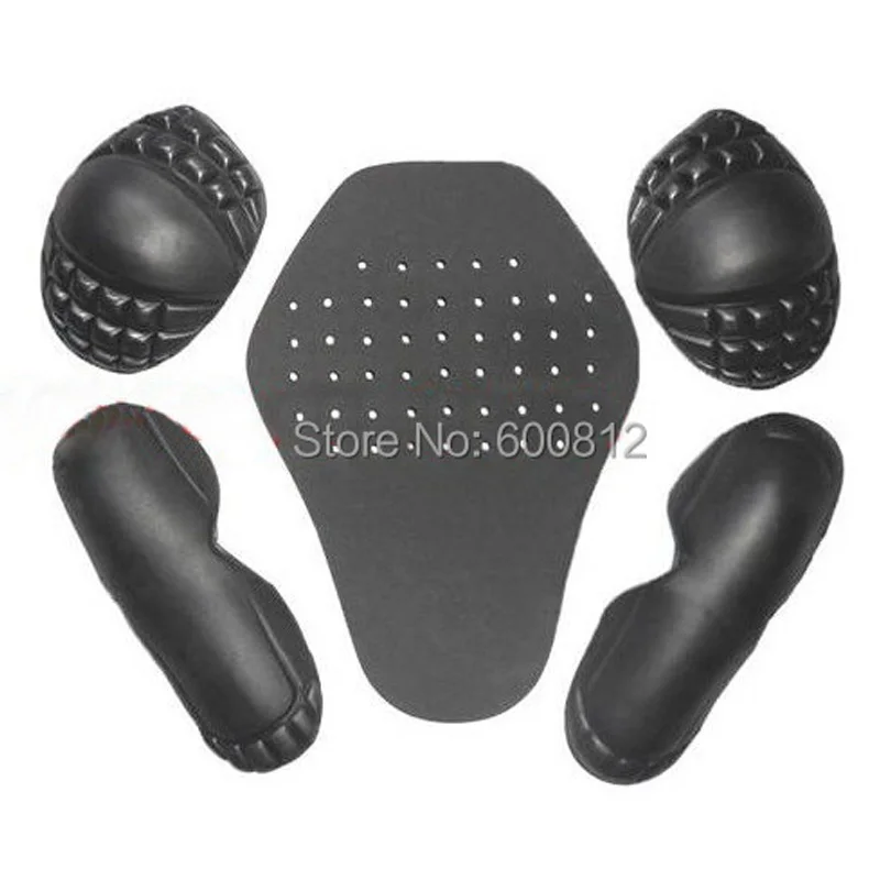5PCs Motorcycle jacket soft armor protector Motorcycle racing suits general gear internal gear CE authentication