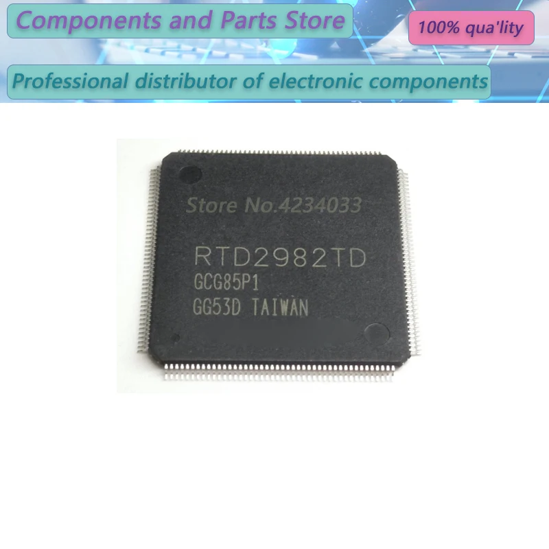 

（1-20piece）RTD2982TD RTD2982T RTD2982 QFP176 New Original Stock