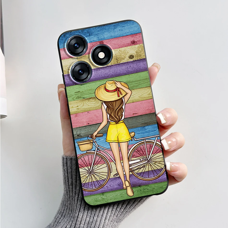 Fashion Marble Silicone Black Soft Phone Case - 2023 Edition