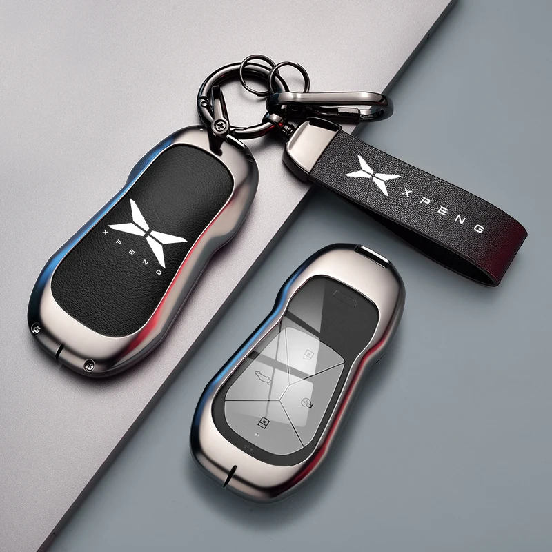 Car Key Case Cover For Xpeng G6 G9 P5 P7 P7i Xiaopeng G6 Car Keychain Protective Shell key case cover key case car key shell