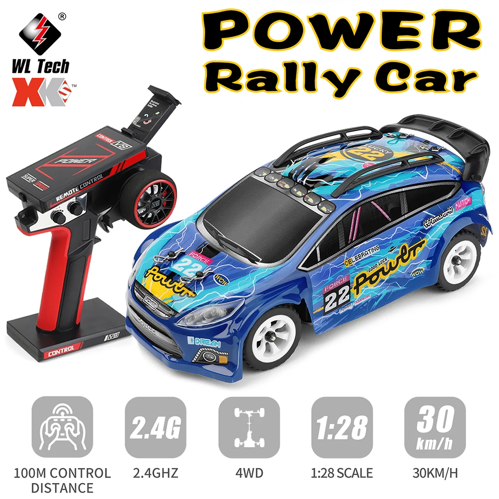 Wltoys 284010 Mini Rc Car 1/28 Rc Rally Car Remote Control Car 30 Km/H Rc Race Car 4Wd 2.4G