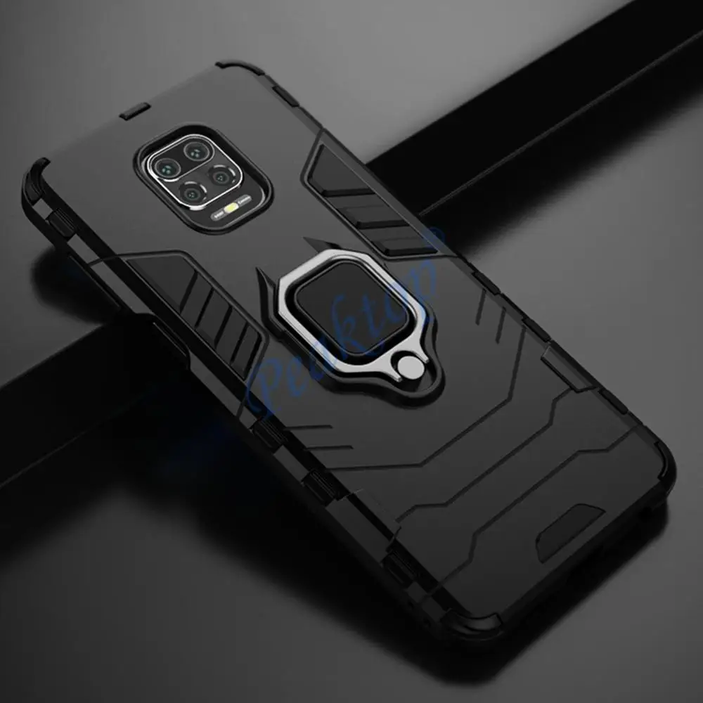 Realme 10 Pro Custodia TPU Antiurto RUGGED SHIELD Per Xiaomi Redmi Note 8 Pro - Protezione Robusta E Affidabile Cover Redmi Note 8 Pro