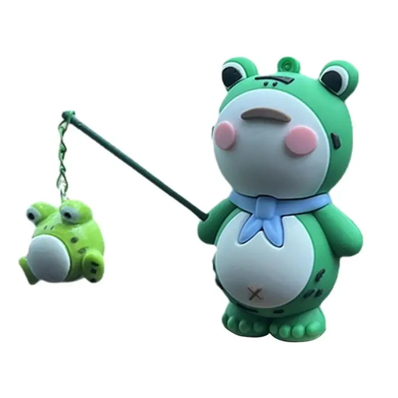 

Элемент лягушки для украшения салона автомобиля, центральная консоль лягушки, интерьерные украшения для детей и взрослых