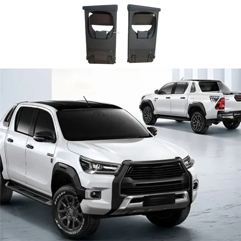 Car Left/Right Dashboard Cup Holder Assembly Tray 55604-0K010-BO for 2005-2014 Overseas Edition 2Pcs