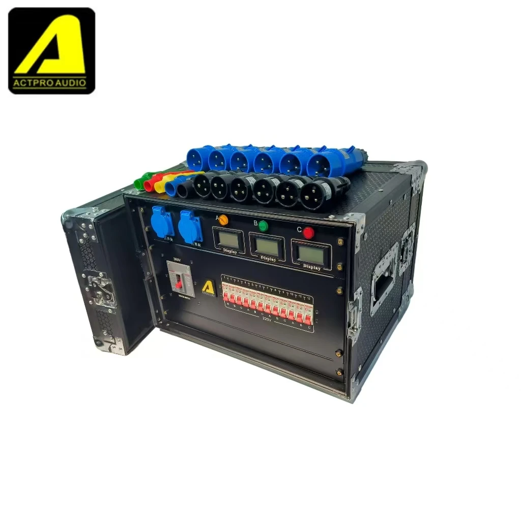 380V input 12 220V output power box accessories audio speakers professional stage line array configuration large celebration act